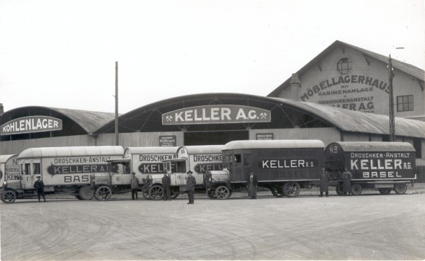 The permanent business establishment Dreispitz (today’s offices) of the “Keller AG” – 1930’s